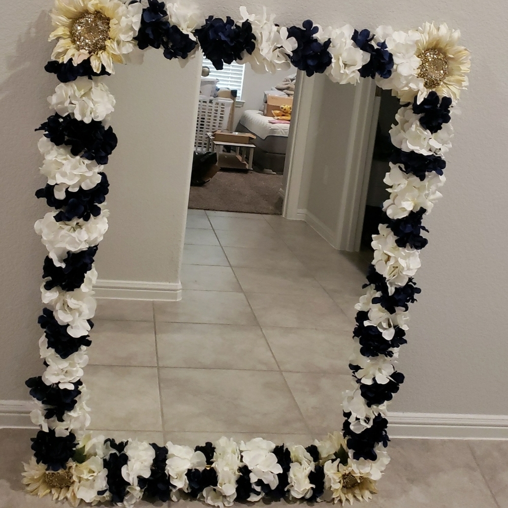 Floral mirrors